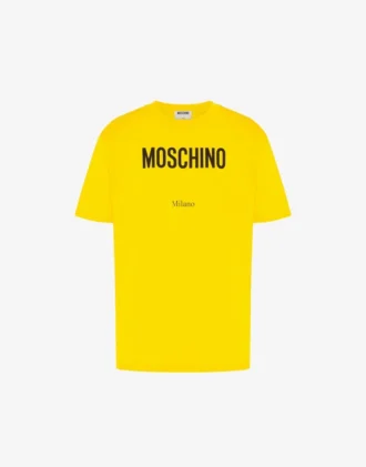 Camiseta de jersey de algodón orgánico estampada