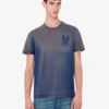 Camiseta de jersey de algodón orgánico estampada