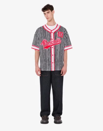 Camiseta de jersey de algodón orgánico estampada