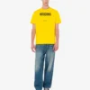 Camiseta de jersey de algodón orgánico estampada