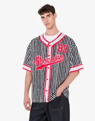 Camiseta de jersey de algodón orgánico estampada