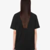 Camiseta de jersey de algodón orgánico estampada