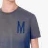 Camiseta de jersey de algodón orgánico estampada
