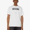 Camiseta de jersey de algodón orgánico estampada