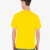 Camiseta de jersey de algodón orgánico estampada