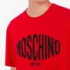 Camiseta de jersey de algodón orgánico estampada