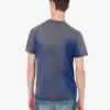Camiseta de jersey de algodón orgánico estampada