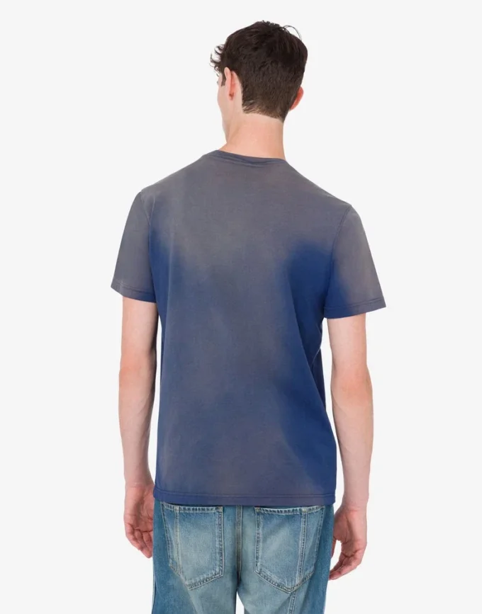 Camiseta de jersey de algodón orgánico estampada