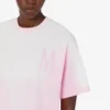 Camiseta de jersey de algodón orgánico estampada