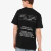 Camiseta de jersey de algodón orgánico estampada