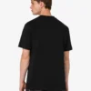 Camiseta de jersey de algodón orgánico estampada