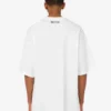 Camiseta de jersey de algodón orgánico estampada