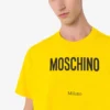 Camiseta de jersey de algodón orgánico estampada