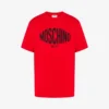 Camiseta de jersey de algodón orgánico estampada