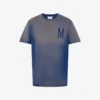 Camiseta de jersey de algodón orgánico estampada