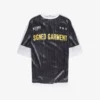 Camiseta de jersey de algodón orgánico estampada