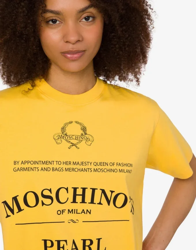 Camiseta de jersey de algodón orgánico estampada Camiseta de jersey de algodón orgánico estampada