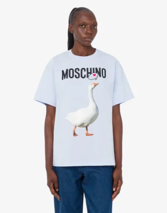 Camiseta de jersey de algodón orgánico Goose
