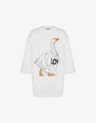 Camiseta de jersey de algodón orgánico Goose