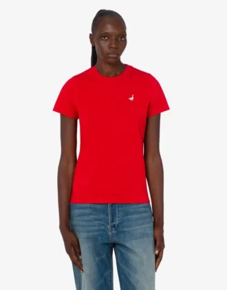 Camiseta de jersey de algodón orgánico Goose