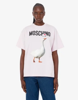 Camiseta de jersey de algodón orgánico Goose