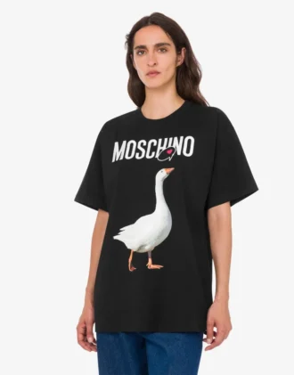Camiseta de jersey de algodón orgánico Goose