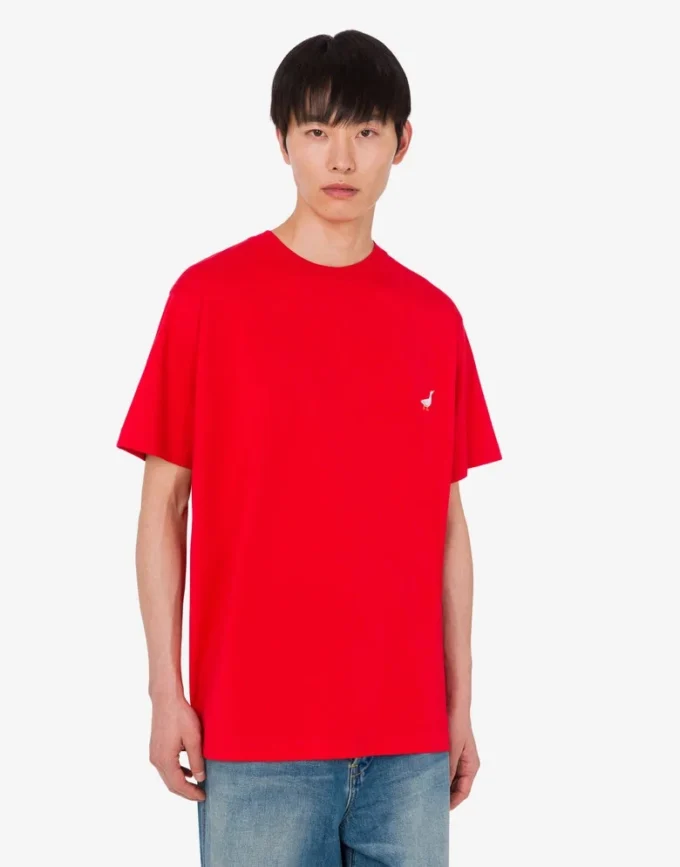Camiseta de jersey de algodón orgánico Goose