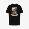 Camiseta de jersey de algodón orgánico Moschino Teddy Bear