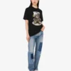 Camiseta de jersey de algodón orgánico Moschino Teddy Bear