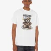Camiseta de jersey de algodón orgánico Moschino Teddy Bear