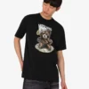 Camiseta de jersey de algodón orgánico Moschino Teddy Bear