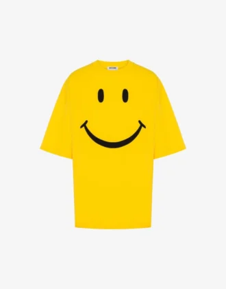 Camiseta de jersey de algodón orgánico Smiley®