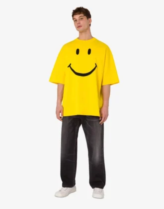Camiseta de jersey de algodón orgánico Smiley®