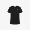 Camiseta de jersey orgánico Bordado de ganso