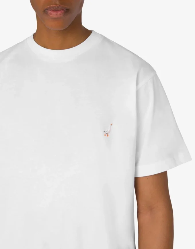 Camiseta Goose Embroidery