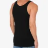 Camiseta sin mangas con bordado de corona de laurel