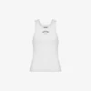Camiseta sin mangas de algodón elástico