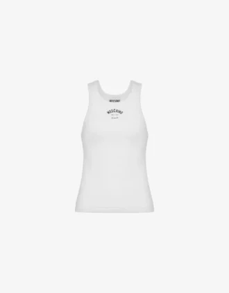 Camiseta sin mangas de algodón elástico Camiseta sin mangas de algodón elástico