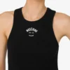 Camiseta sin mangas de algodón elástico
