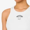 Camiseta sin mangas de algodón elástico
