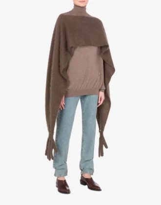 Capa de mohair cepillado