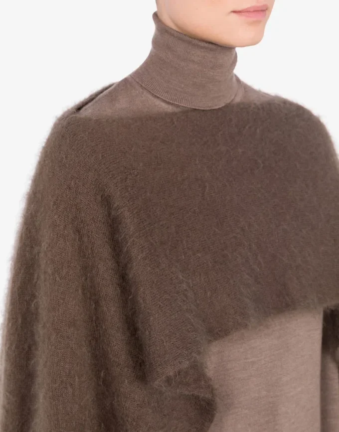 Capa de mohair cepillado