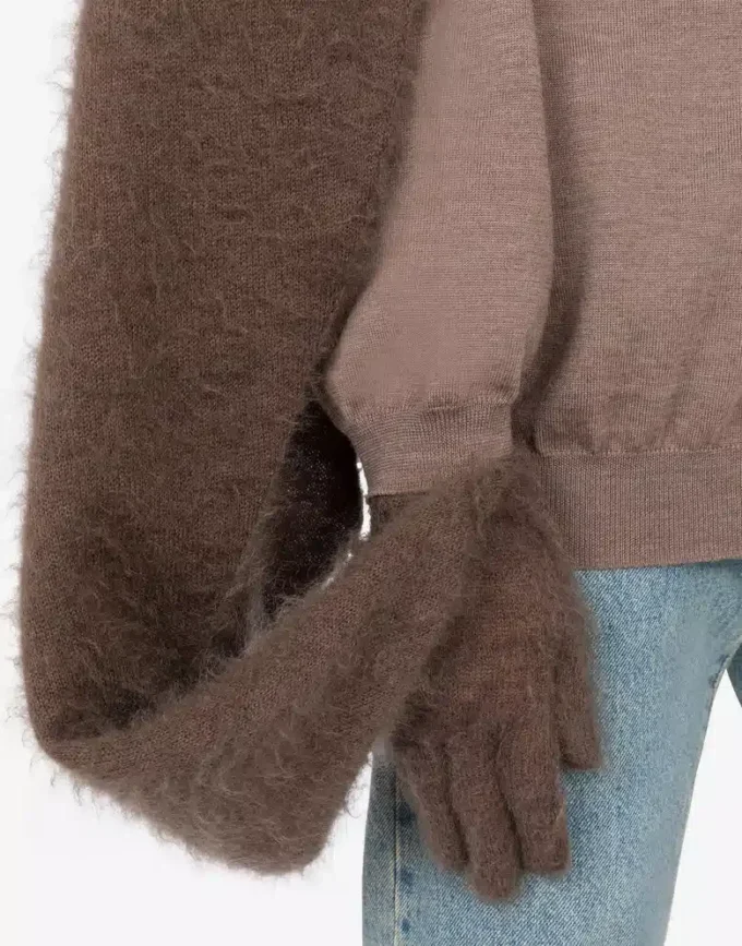Capa de mohair cepillado
