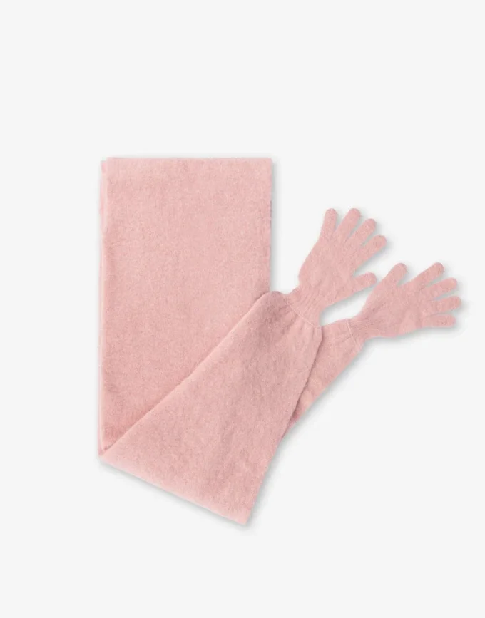 Capucha vaporosa de mohair
