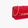 Cartera acolchada con cadena Logotipo con letras