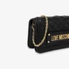 Cartera acolchada con cadena Logotipo con letras