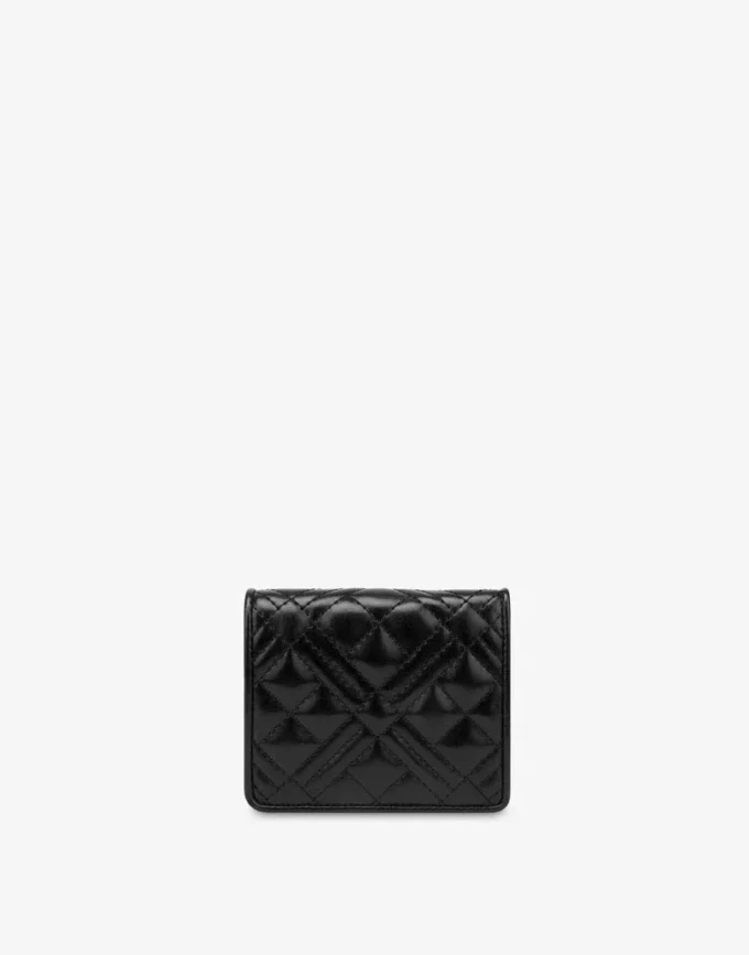 Cartera acolchada con logotipo Cartera acolchada con logotipo