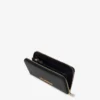 Cartera con cremallera y logotipo con letras Cartera con cremallera y logotipo con letras