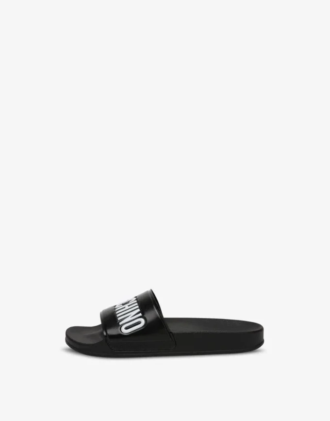 Chanclas de piscina de goma con logotipo