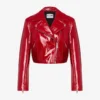 Chaqueta corta motera de charol Chaqueta corta motera de charol